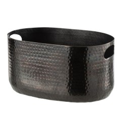 CHAMPAGNE BUCKET ALU BLACK DOT PATTERN 40 